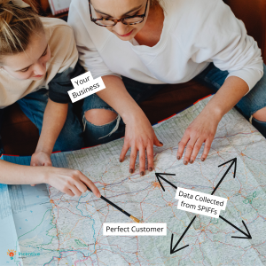data from spiffs help build the map to perfect customer
