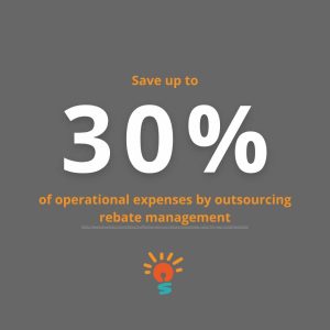 of operational expenses by outsourcing rebate management