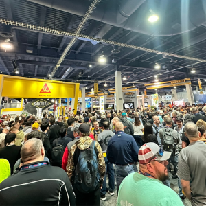 crowds at world of concrete las vegas
