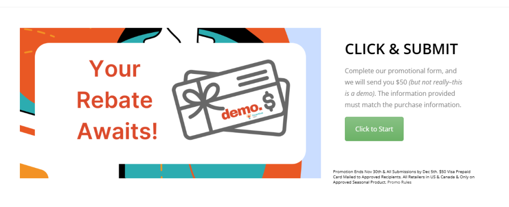 online submission demo