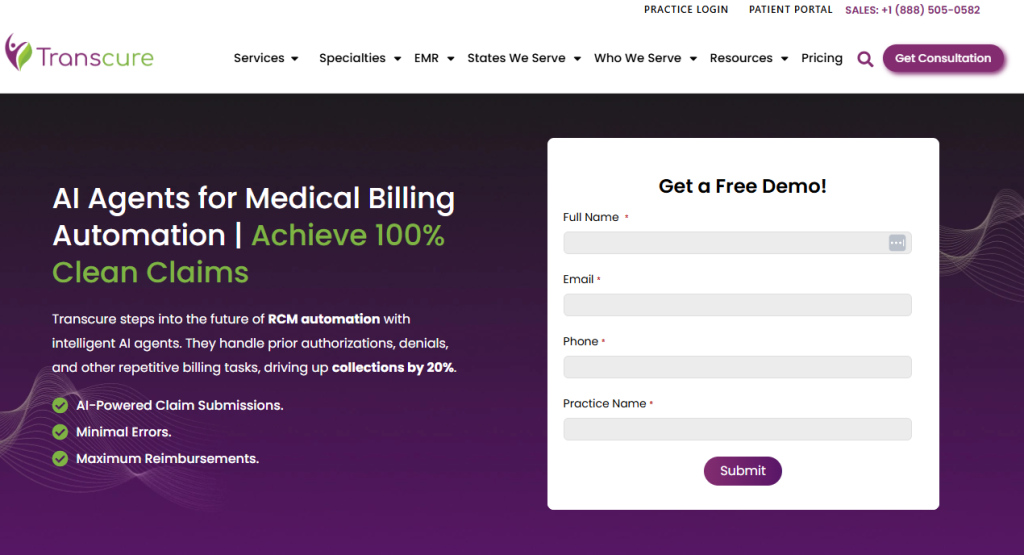 transcure a healthcare bpo provider